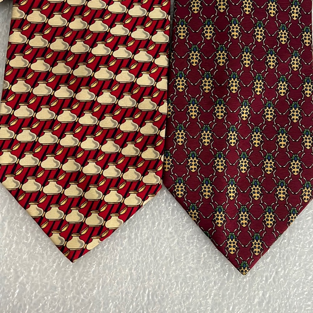 Harrods Vintage Men's Ties - Set of 2